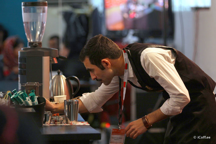 مسابقه قهوه جزوه ایبریک ایران