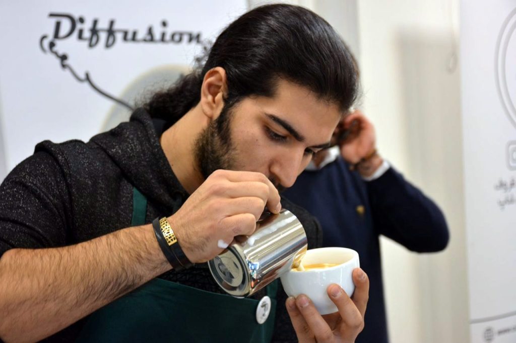 چالش باریستا ایران قهوه آیکافی