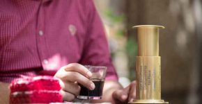 قهرمانی ایران با ۳ دقیقه دمآوری قهوه با اروپرس ۲nd Iran National Aeropress Competition Dana Basiri Nejad 2