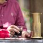 قهرمانی ایران با ۳ دقیقه دمآوری قهوه با اروپرس ۲nd Iran National Aeropress Competition Dana Basiri Nejad 2