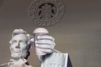 آبراهام لینکلن قهوه استارباکس