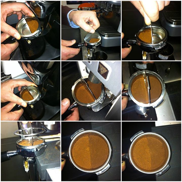 قهوه اسپرسو ترکیبی با تیغه جداکننده