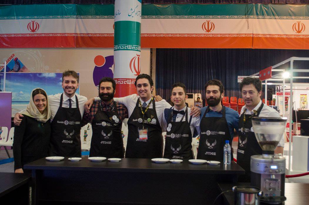 IRIBC final judges داوران مسابقه باریستای ایران