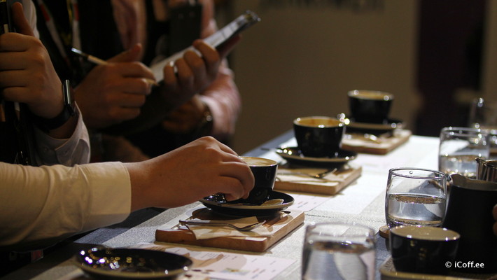 مسابقه باریستا نمایشگاه قهوه و چای