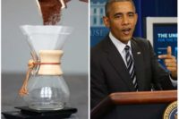 قهوه دمی کمکس در کاخ سفید