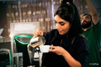 مسابقه ملی باریستا قهوه آیکافی