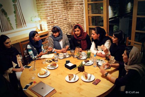 باریستاهای زن دومین دوره مسابقه ملی باریستای ایران