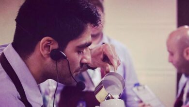 رامین یزدی زاده مسابقه قهوه و باریستا