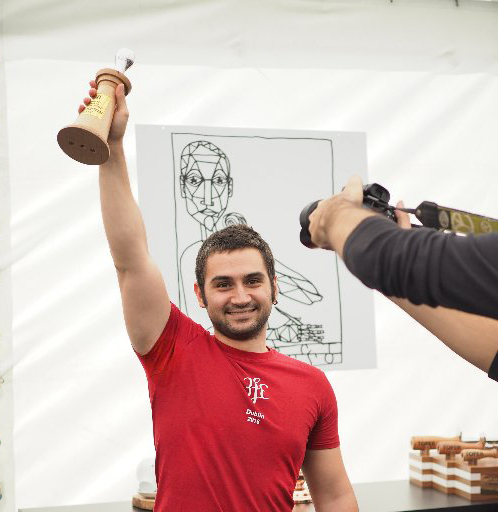 نیسان آیکا قهرمان مسابقات باریستا ترکیه