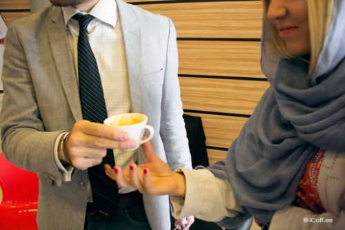 آزمون داوری مسابقات قهوه ایران